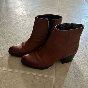 Sam Edelman Chestnut Ankle Booties - Size 7